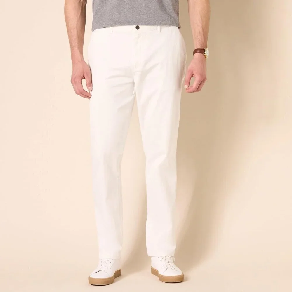 Men's Athletic-Fit Washed Comfort Stretch Chino Pant Previously Goodthreads